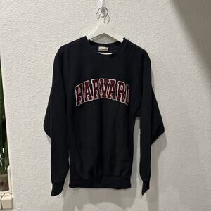 Vintage 90s MV Sport Pro Weave HARVARD University Collegiate Sweatshirt XS